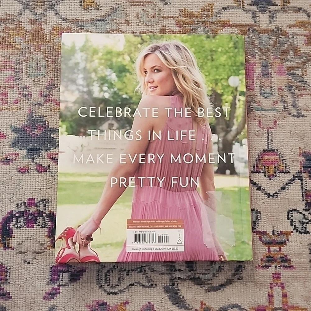 Pretty Fun by Kate Hudson Wity & Fun Cook Book Lifestyle Book Fun Recipe Book